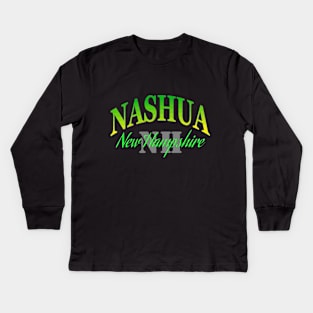 City Pride: Nashua, New Hampshire Kids Long Sleeve T-Shirt